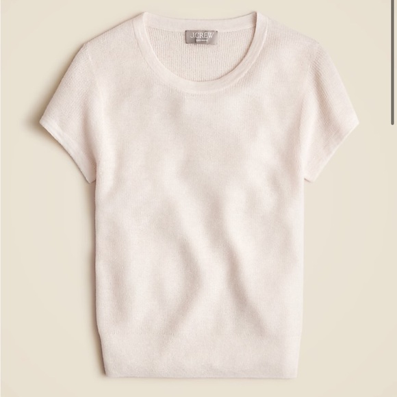 J. Crew Sweaters - J. Crew Ribbed featherweight cashmere T-shirt